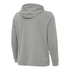 Boston Bruins Antigua Effortless Full-Zip Hoodie - Heather Gray Hoodies