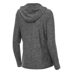 St. Louis Blues Antigua Women's Daybreak Quarter-Zip Hoodie - Heather Black Hoodies
