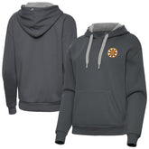 Boston Bruins Antigua Women's Victory Pullover Hoodie - Charcoal Hoodies