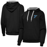 St. Louis Blues Antigua Women's Victory Pullover Hoodie - Black Hoodies