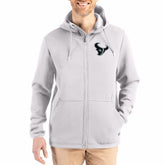 Houston Texans Cutter & Buck Roam Epic Comfort Recycled Full-Zip Hoodie Jacket - Gray cheap