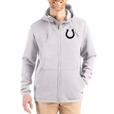 Indianapolis Colts Cutter & Buck Roam Epic Comfort Recycled Full-Zip Hoodie Jacket - Gray online