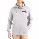 Seattle Seahawks Cutter & Buck Roam Epic Comfort Recycled Full-Zip Hoodie Jacket - Gray for sale