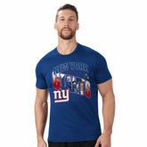 New York Giants MSX by Michael Strahan Performance T-Shirt - Royal on sale