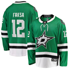 Radek Faksa Dallas Stars Fanatics Home Breakaway Jersey - Kelly Green Jerseys