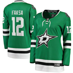Radek Faksa Dallas Stars Fanatics Women's Home Breakaway Jersey - Kelly Green Jerseys