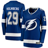 Pontus Holmberg Tampa Bay Lightning Fanatics Women's Home Breakaway Jersey - Blue Jerseys