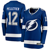 Jakob Pelletier Tampa Bay Lightning Fanatics Women's Home Breakaway Jersey - Blue Jerseys