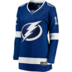 Jakob Pelletier Tampa Bay Lightning Fanatics Women's Home Breakaway Jersey - Blue Jerseys