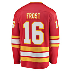Morgan Frost Calgary Flames Fanatics Home Breakaway Jersey - Red Jerseys