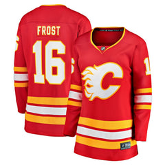 Morgan Frost Calgary Flames Fanatics Women's Home Breakaway Jersey - Red Jerseys