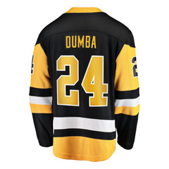 Matt Dumba Pittsburgh Penguins Fanatics Home Breakaway Jersey - Black Jerseys