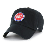 Detroit Pistons '47 Core Logo Clean Up Adjustable Hat sale - Black shop