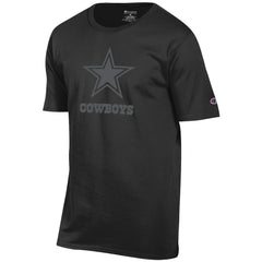 Dallas Cowboys Champion Tonal Logo T-Shirt - Black outlet