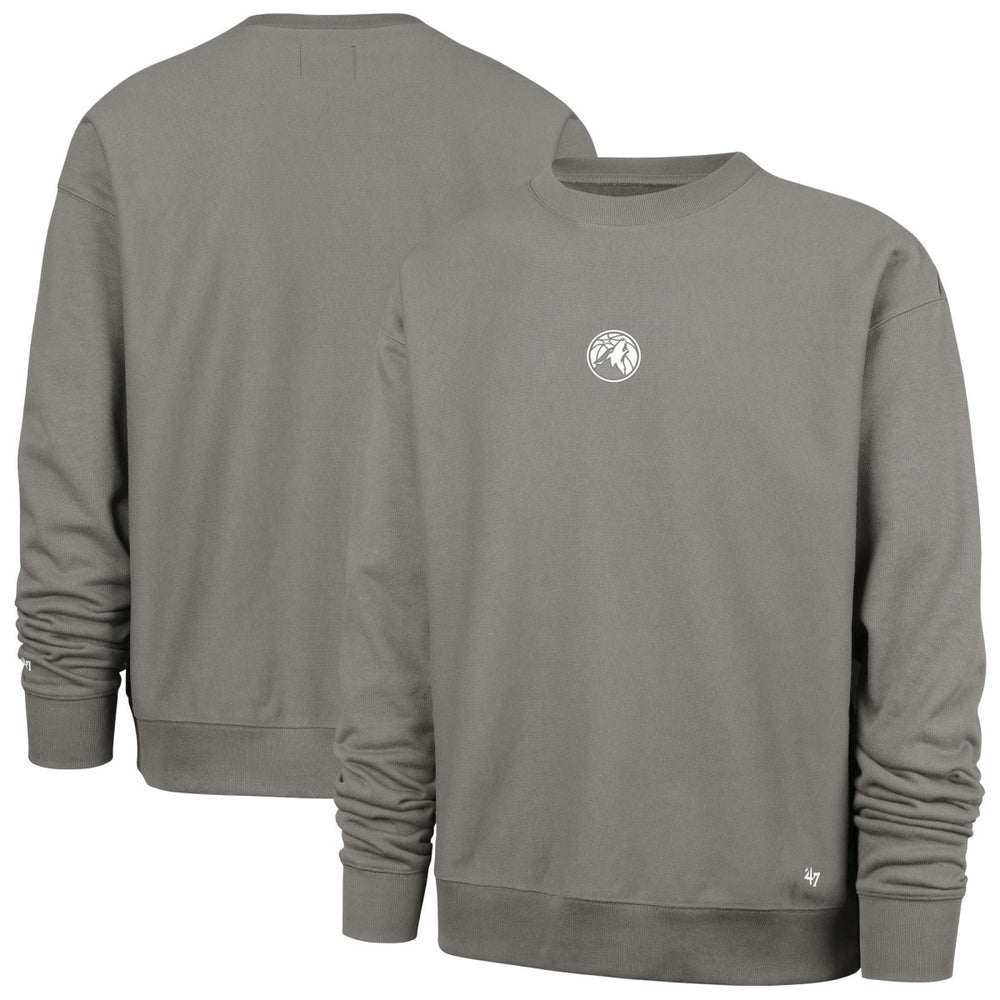Minnesota Timberwolves '47 Offside Foundation Crew Neck Sweatshirt - Gray sale