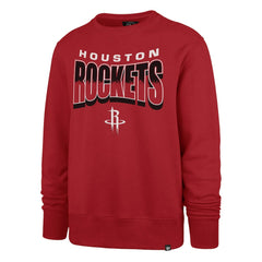 Houston Rockets '47 Unisex Brush By Headline Crewneck Sweatshirt sale - Red shop