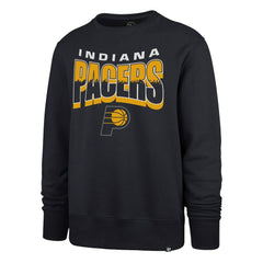 Indiana Pacers '47 Unisex Brush By Headline Crewneck Sweatshirt - Navy cheap