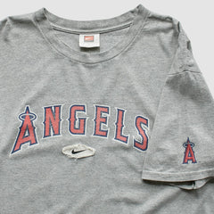 Los Angeles Angels 2000s T-Shirt Gray Vintage