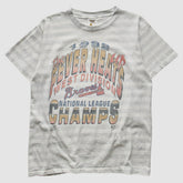 Atlanta Braves 1992 T-Shirt Gray Vintage