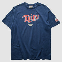 Minnesota Twins 2006 T-Shirt Blue Vintage