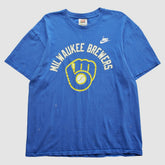 Milwaukee Brewers 2000s T-Shirt Blue Vintage