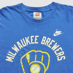 Milwaukee Brewers 2000s T-Shirt Blue Vintage