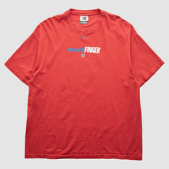 Chicago Cubs 2000s T-Shirt Red Vintage