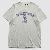 Colorado Rockies Gear 2009 T-Shirt White Vintage