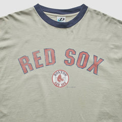 Boston Red Sox Dynasty 2002 T-Shirt Beige Vintage