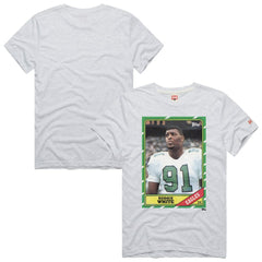 Reggie White Philadelphia Eagles Homage Unisex NFL Topps Trading Card Tri-Blend T-Shirt - Gray sale