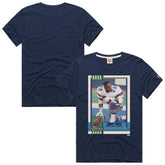 Emmitt Smith Dallas Cowboys Homage Unisex NFL Topps Trading Card Tri-Blend T-Shirt - Navy online