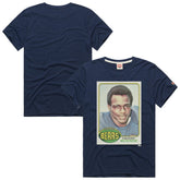 Walter Payton Chicago Bears Homage Unisex NFL Topps Trading Card Tri-Blend T-Shirt - Navy on sale