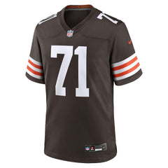 Cornelius Lucas Cleveland Browns Team Game Jersey - Brown for sale