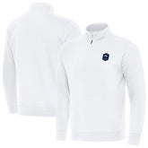France National Team Antigua Landslide Quarter-Zip Pullover - White cheap