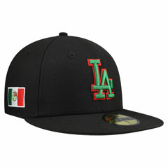 Los Angeles Dodgers Mexico 59FIFTY Fitted Hat Black