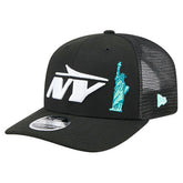 New York Jets New Era Liberty 9SEVENTY Adjustable Trucker Hat - Black online