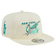 New York Jets New Era Liberty Golfer Adjustable Hat - Cream online