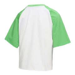Philadelphia Phillies Women's Cropped Raglan Mascot Boxy T-Shirt White