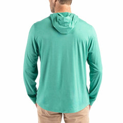 Seattle Seahawks Cutter & Buck Coastline Epic Comfort Eco Recycled Long Sleeve Hoodie T-Shirt - Kelly Green cheap