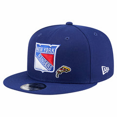New York Rangers New Era 9FIFTY Snapback Hat - Navy Hats