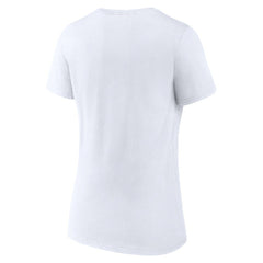 St. Louis Blues Women's Essential V-Neck T-Shirt - White T-shirts