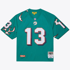 Dan Marino Miami Dolphins x Golf Wang Unisex 1984 Legacy Fashion Jersey - Aqua discount