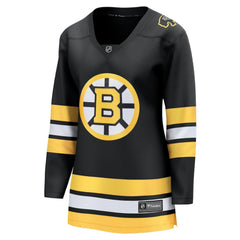 Boston Bruins Fanatics Women's Anniversary Home Breakaway Jersey - Black Jerseys