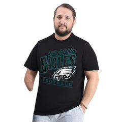 Philadelphia Eagles G-III Sports by Carl Banks Adaptive Headliner Graphic T-Shirt - Black for sale