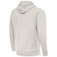 Colorado Avalanche Antigua Big Logo Victory Pullover Hoodie - Cream Hoodies