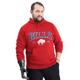 Buffalo Bills G-III Sports by Carl Banks Adaptive Team Spirit Graphic Fleece Pullover Hoodie - Red on sale