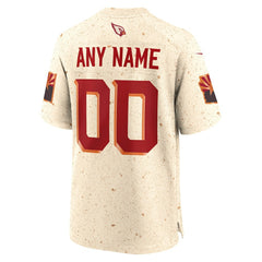 Arizona Cardinals 2025 Rivalries Collection Custom Game Jersey - Natural outlet