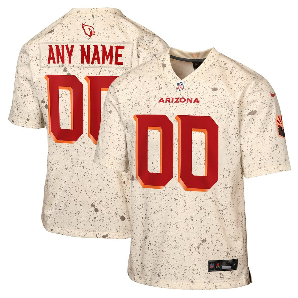 Arizona Cardinals Youth 2025 Rivalries Collection Custom Game Jersey - Natural online