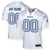 Buffalo Bills Youth 2025 Rivalries Collection Custom Game Jersey - White sale