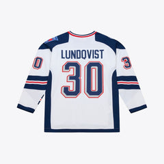 Henrik Lundqvist New York Rangers Mitchell & Ness 2014 NHL Stadium Series Power Play Jersey - White Jerseys